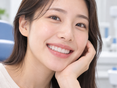 유지장치 착용 후 AI 이미지